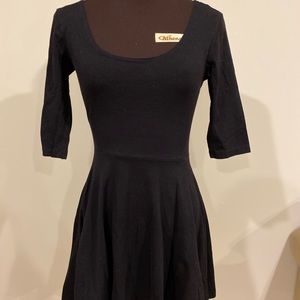 Urban Outfitters Black Skater Dress for Formals